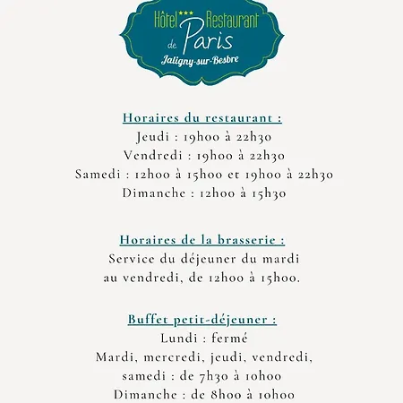 De Paris Отель Jaligny